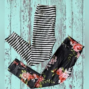 2Pack Kids Leggings S/M fits age 2-4